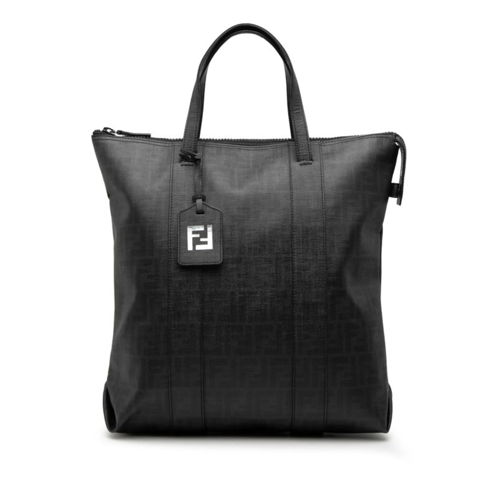 Fendi Zucca Tote Bag 7VA196 Black Men's FENDI